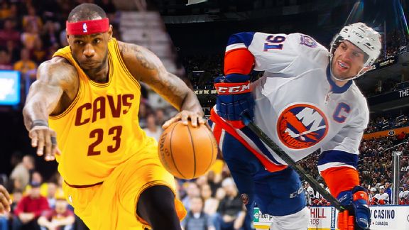 LeBron James, John Tavares 
