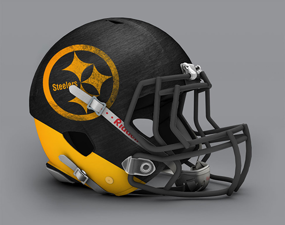 Check out more awesome unofficial alternate NFL helmets