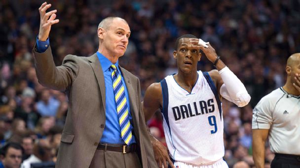 Rick Carlisle and Rajon Rondo