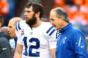 Andrew Luck and Chuck Pagano
