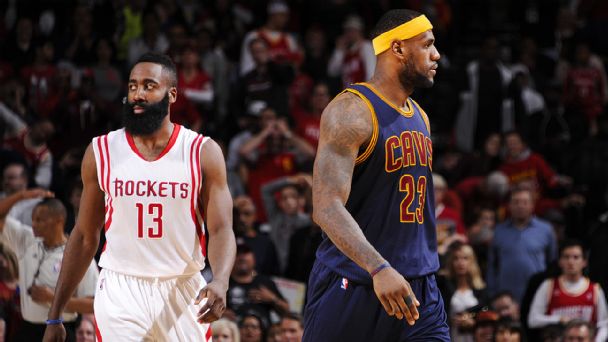 James Harden, LeBron James