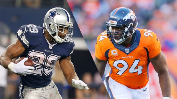 DeMarco Murray and DeMarcus Ware