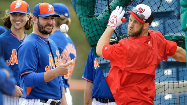 Matt Harvey and Bryce Harper