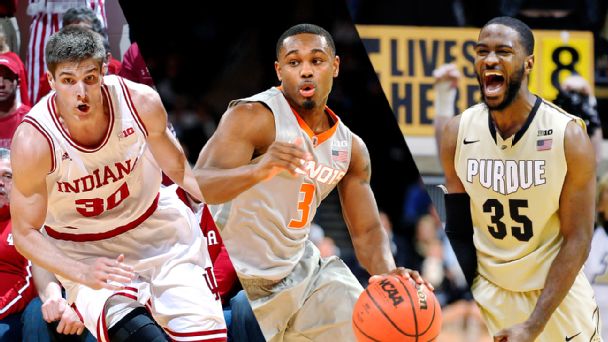 Indiana, Purdue and Illinois