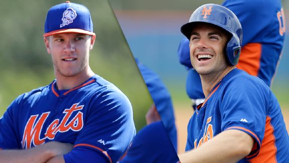 Noah Syndergaard and David Wright