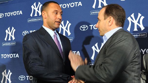 Derek Jeter, Brian Cashman