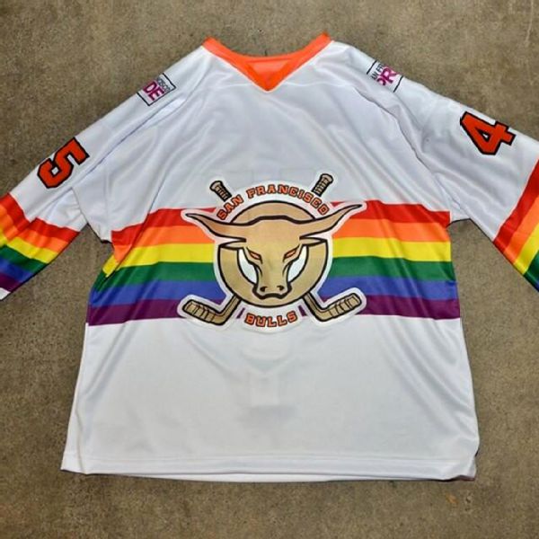 rainbow hockey jersey