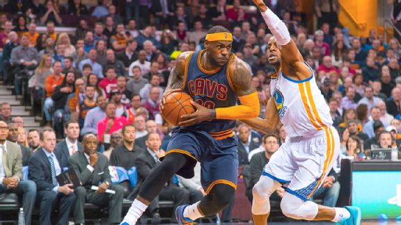 LeBron James and Andre Iguodala