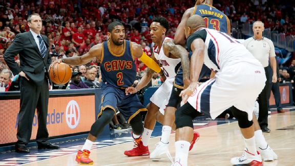 Kyrie Irving and Jeff Teague