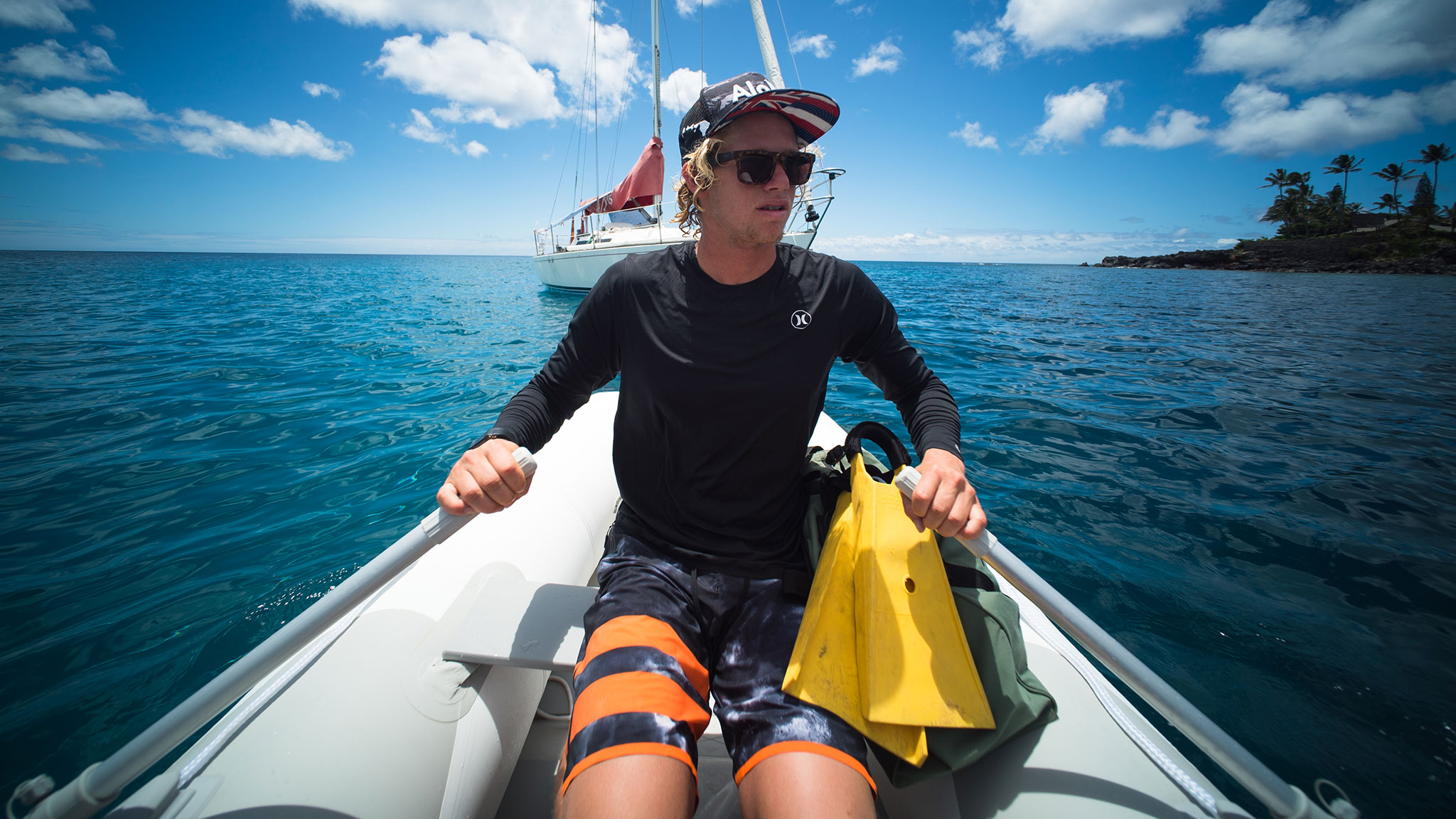 Back to land Gallery Sailing the sea with John John Florence X Games