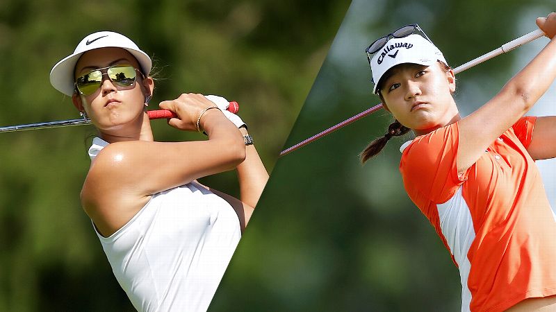 Michelle Wie and Lydia Ko