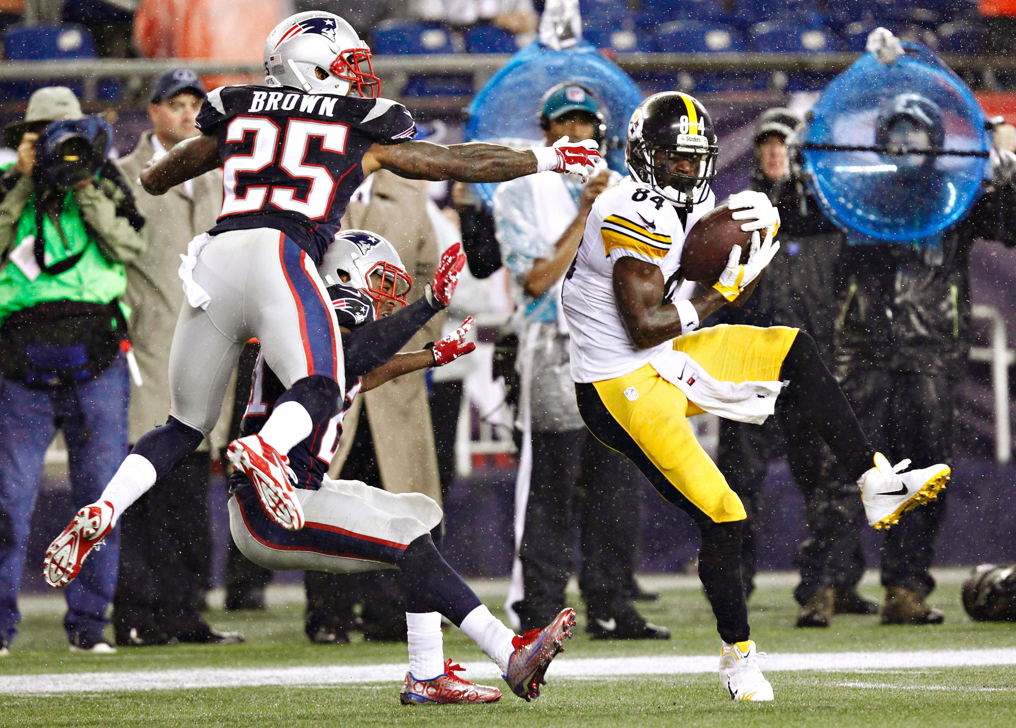 Antonio Brown - Photos: Patriots vs. Steelers - ESPN