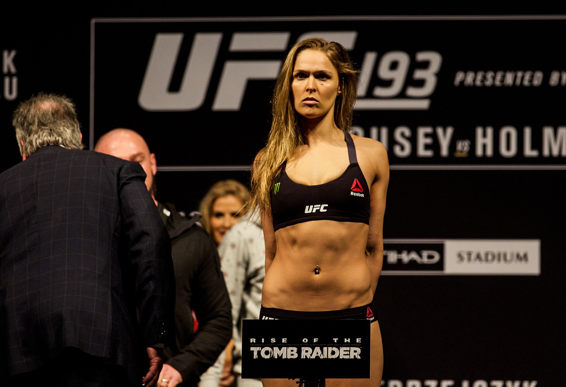 Weigh-in time - Photos: Behind the scenes with Ronda Rousey - ESPN2296 x 1570