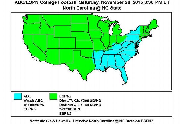 How do you see the ESPN2 TV schedule?