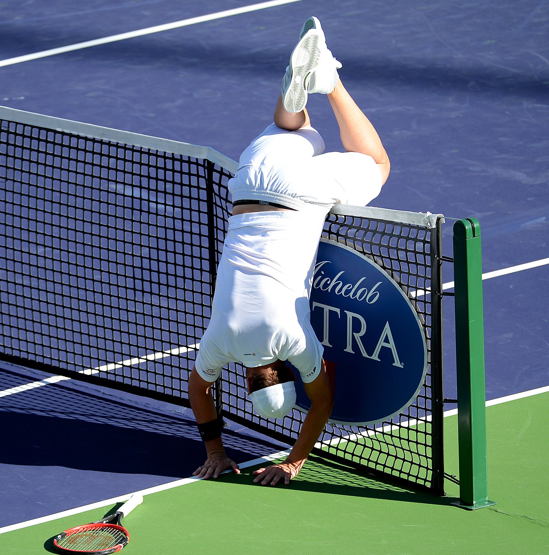 Did Mardy Fish just go offside? Photos The Best Sports Bloopers of