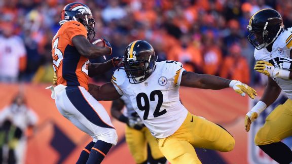 James Harrison, Ronnie Hillman