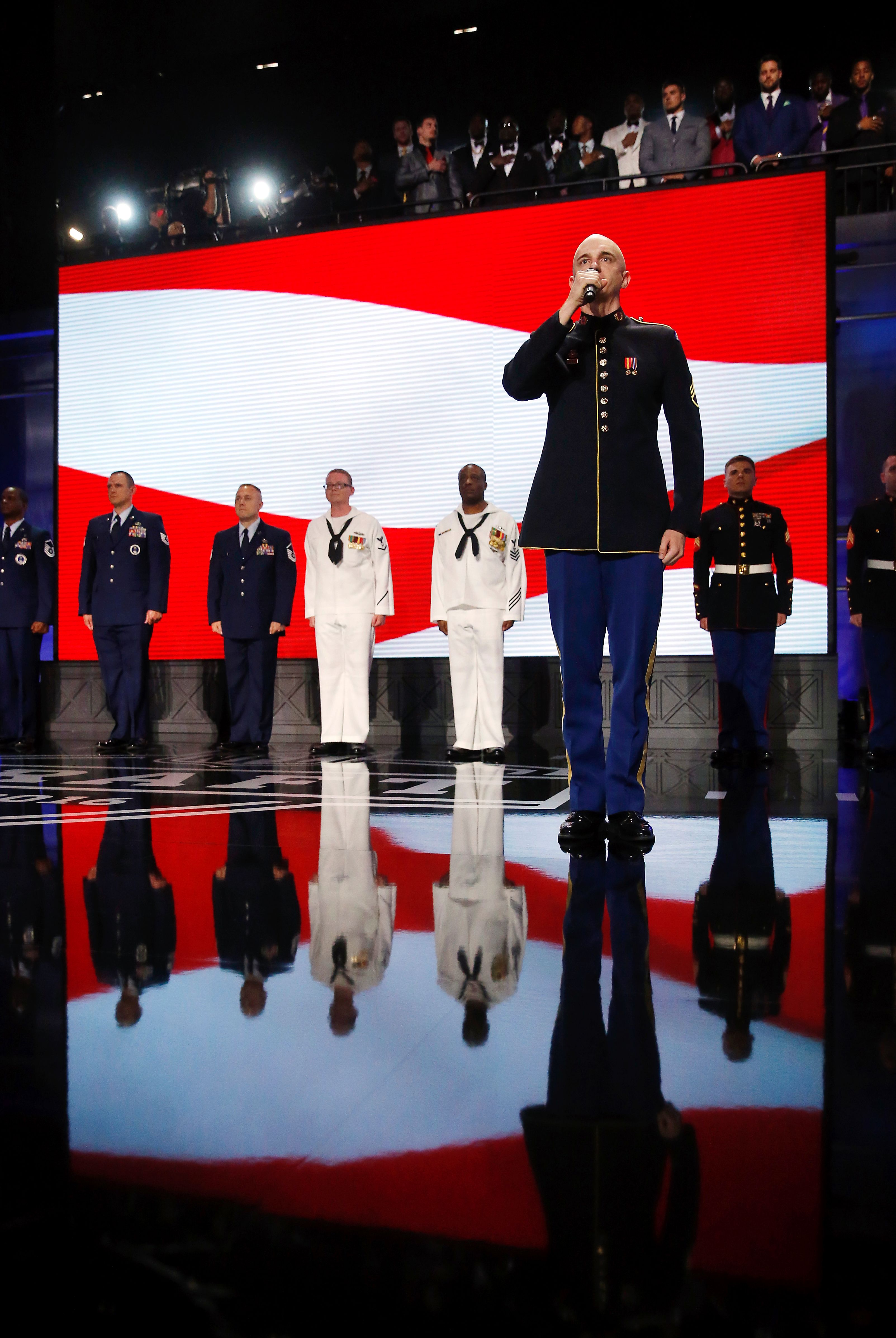 Military color guards The 2016 NFL Draft in Pictures ESPN
