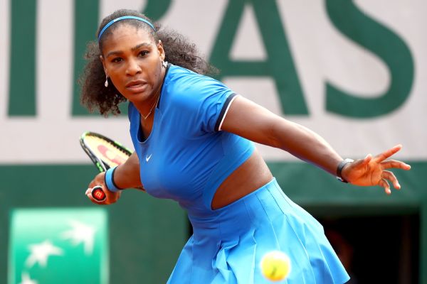 Serena Williams had a 31-6 edge in winners in her second-round victory over Teliana Pereira.