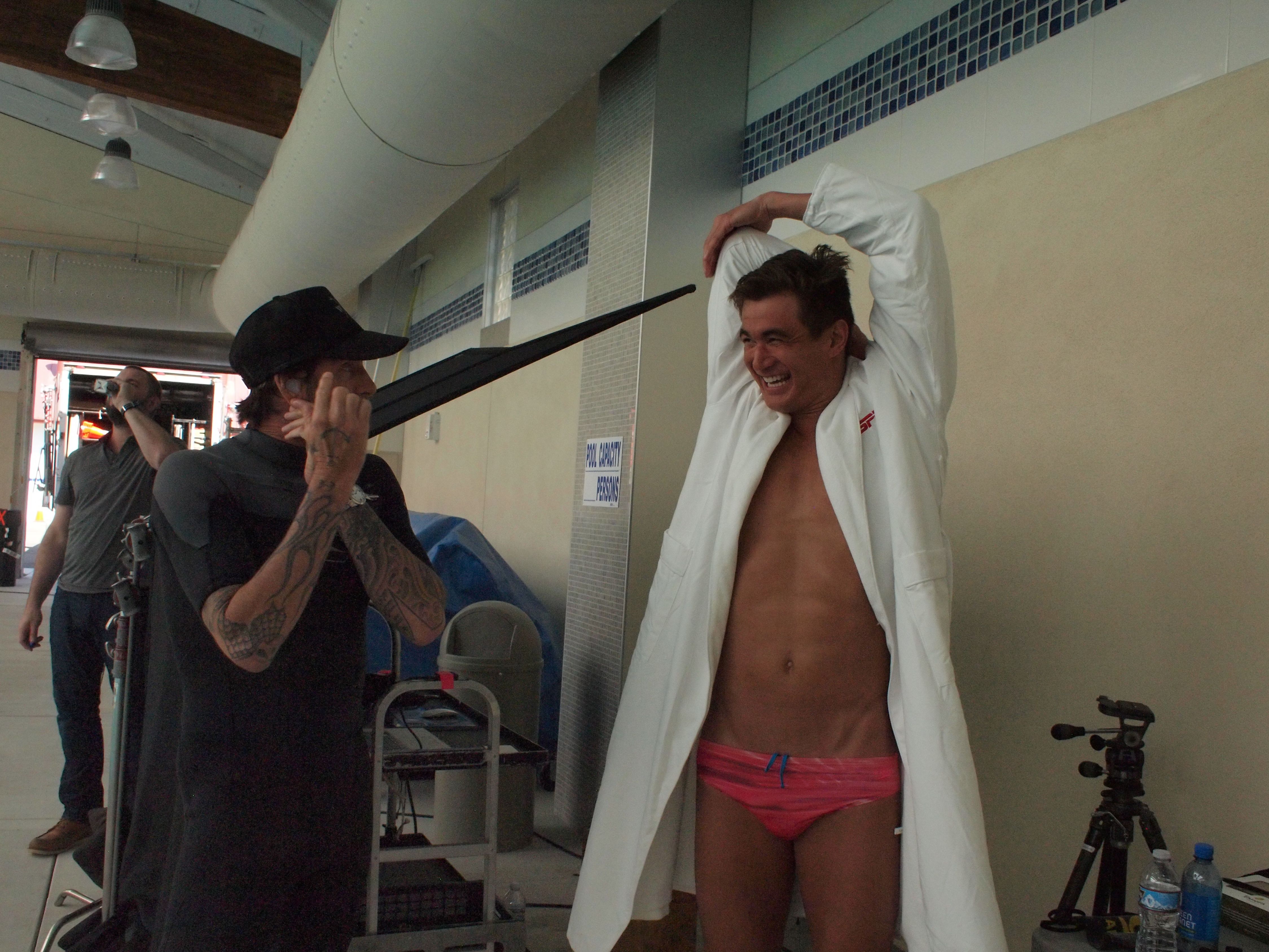 From Speedo To No Clothes Body Issue 2016 Nathan Adrian Behind The Scenes Espn