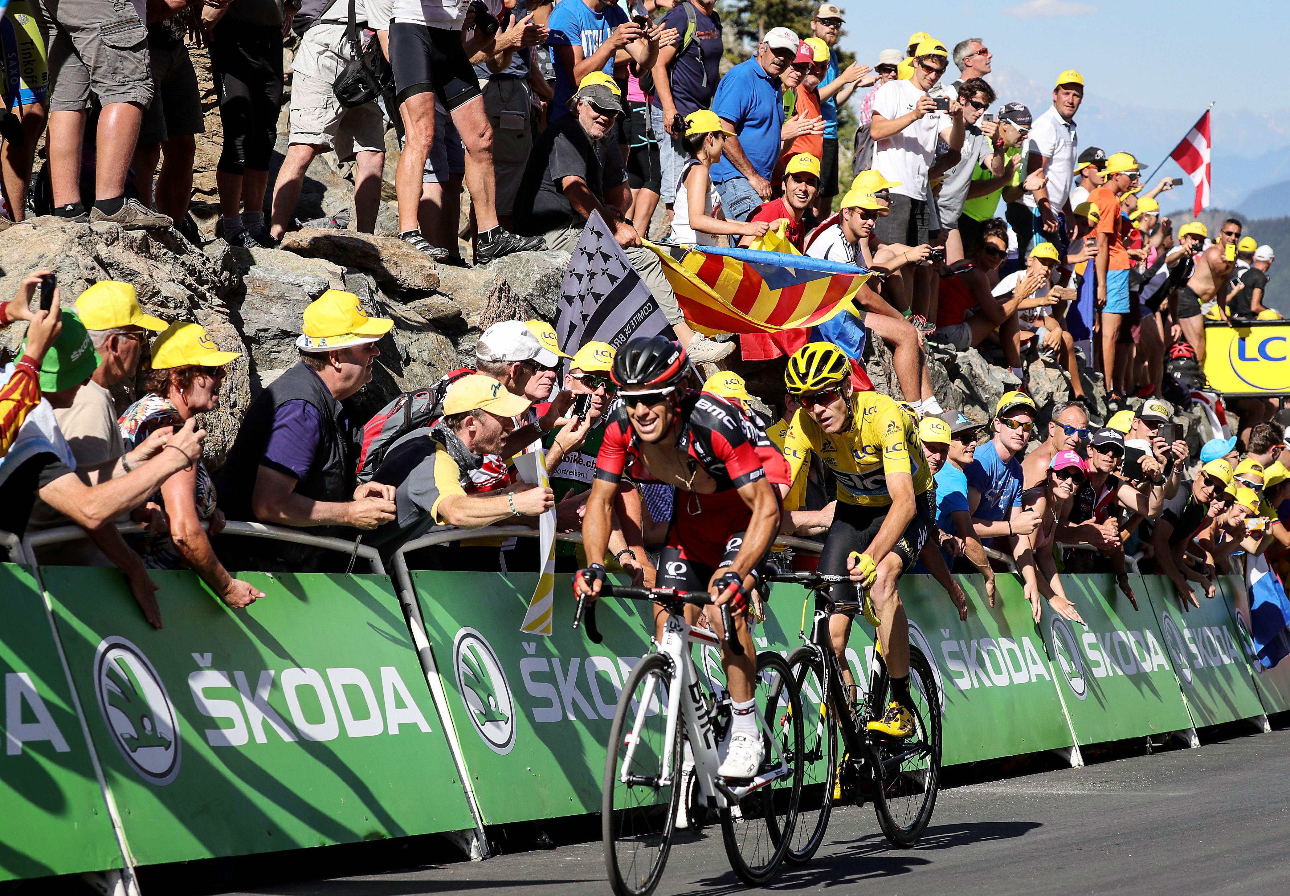 Richie Porte Chris Froome Photos Tour De France Espn