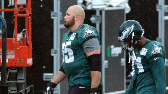 Lane Johnson and Jordan Matthews