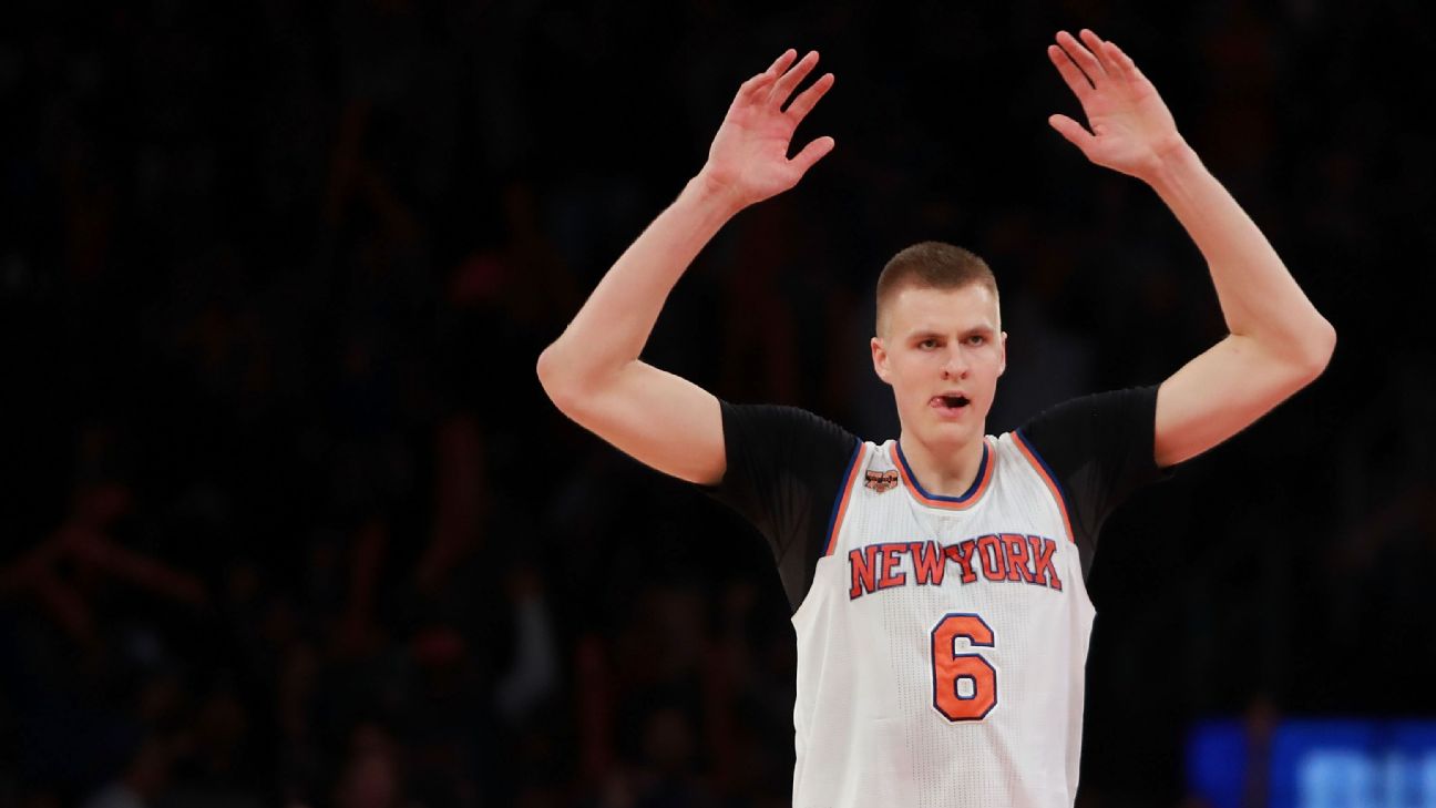 Kristaps Porzingis Stats News Videos Highlights Pictures Bio New York Knicks Espn
