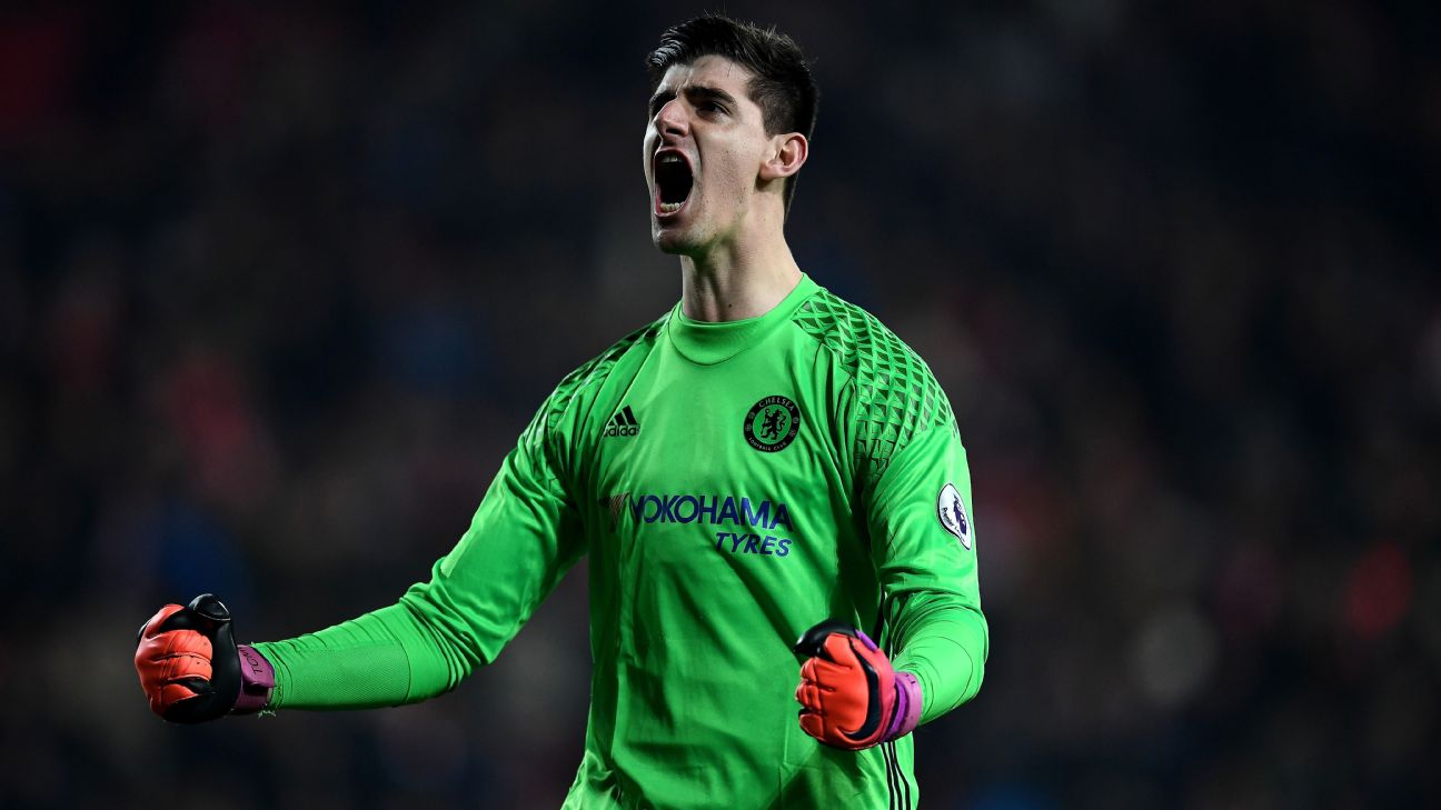 courtois chelsea jersey