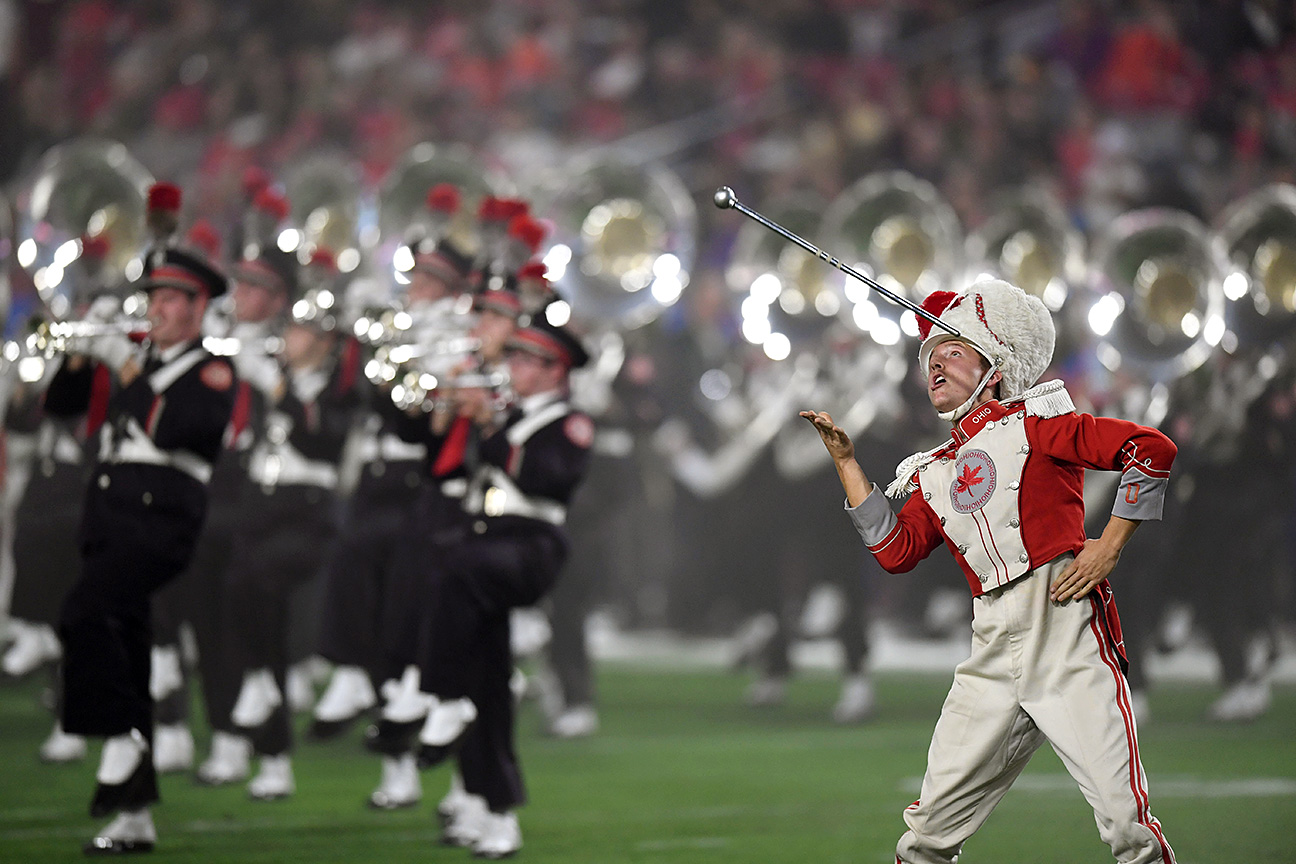 The Ohio State Marching Band's journey to the Playstation Fiesta Bowl