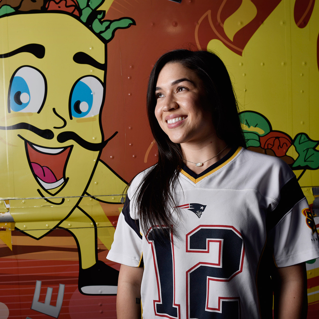 Photos Of Tom Brady Fans At Super Bowl LI In Houston