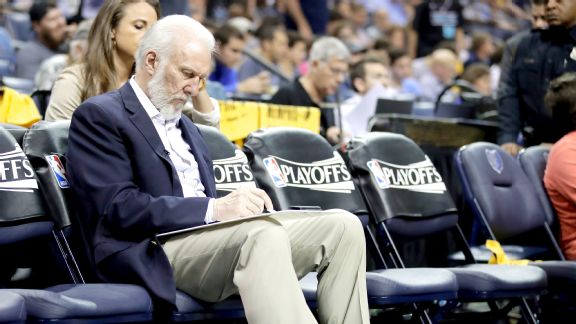 Greg Popovich the head coach of the San Antonio Spurs