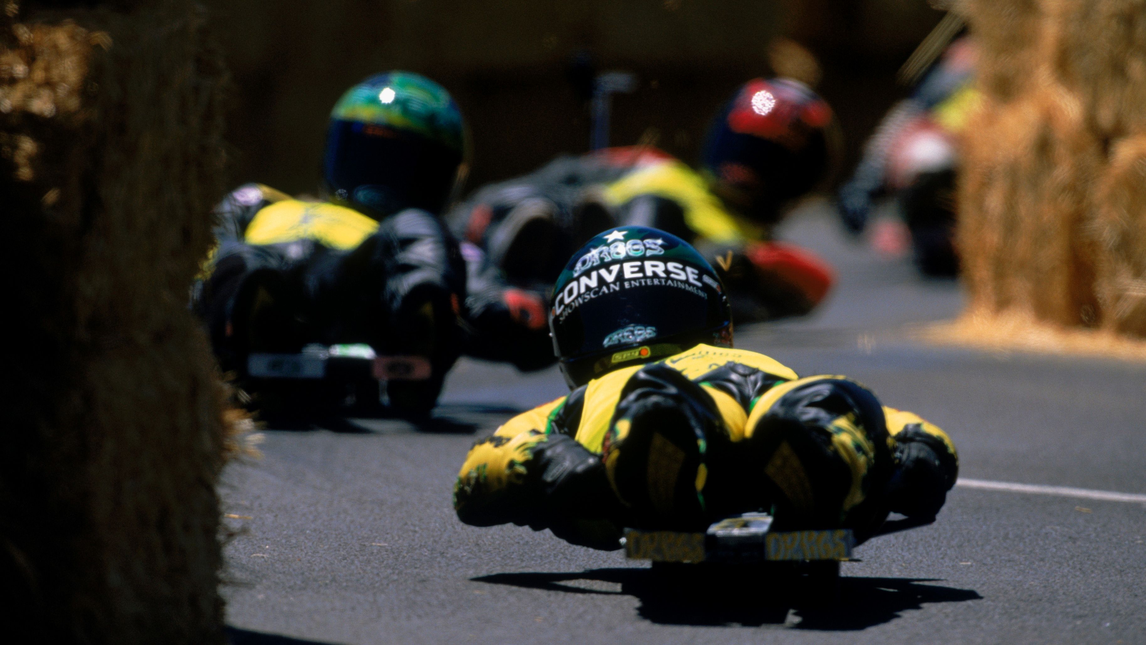 street luge helmet