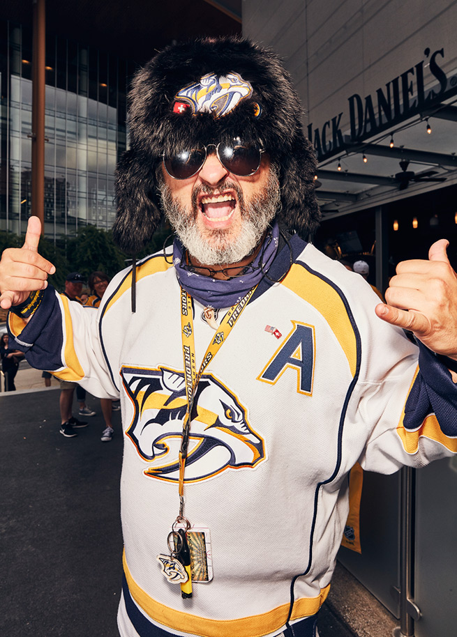 Predators fan photos in Nashville during Stanley Cup Finals