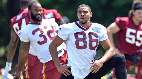 Washington Redskins tight end Jordan Reed