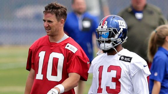 Eli Manning, Odell Beckham Jr.