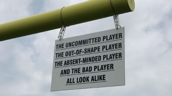 Sign at Ravens facility