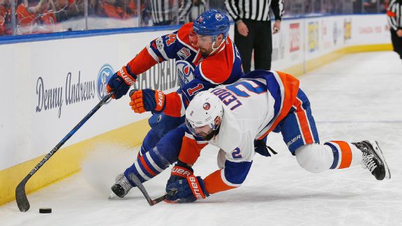 Jordan Eberle and Nick Leddy