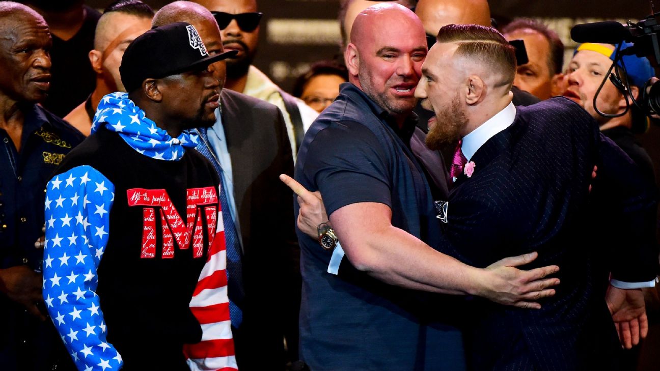 Mayweather-McGregor presser