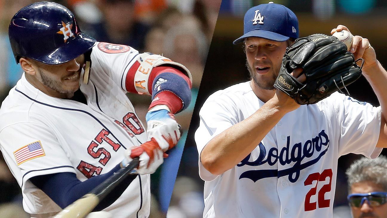 Carlos Correa Clayton Kershaw