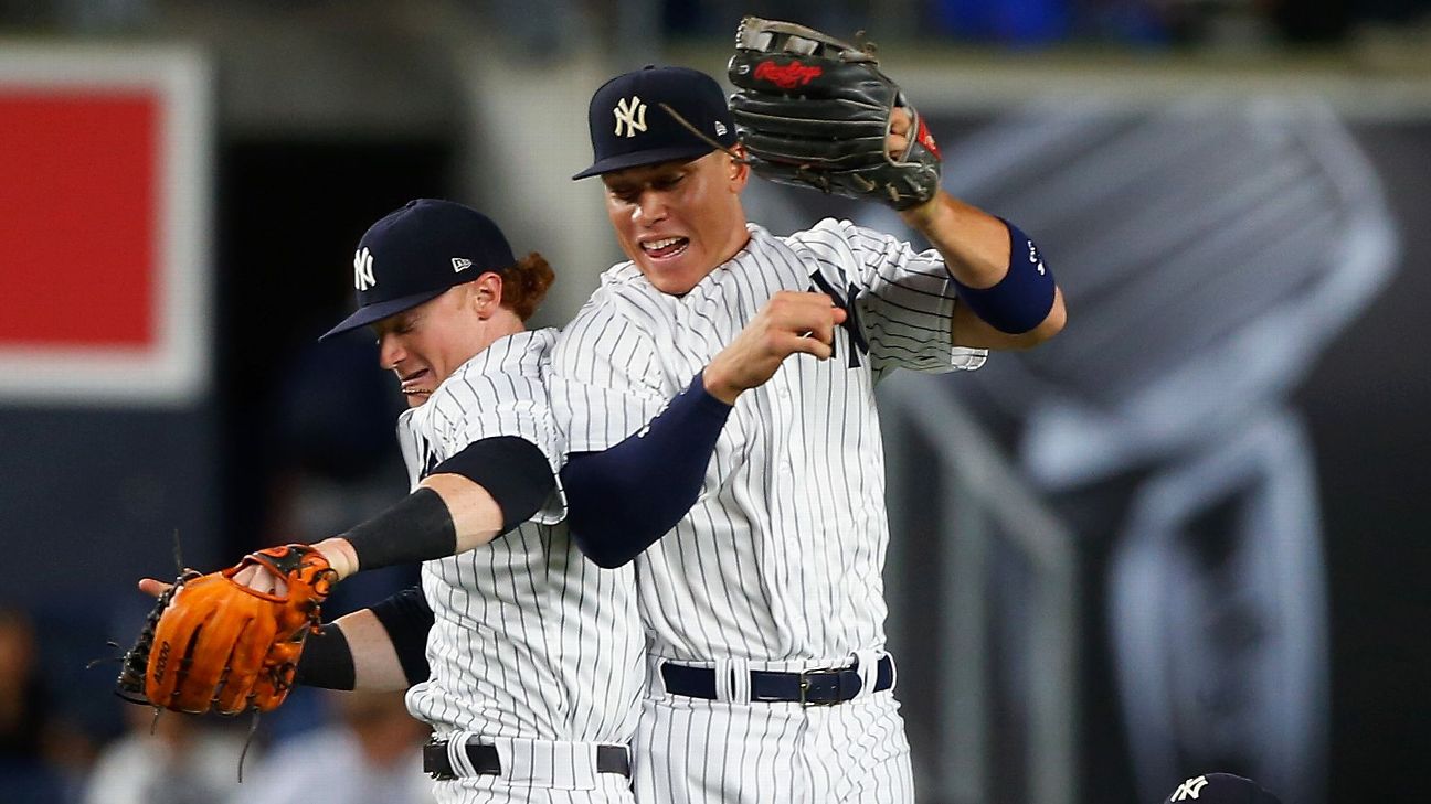 Clint Frazier and Aaron Judge