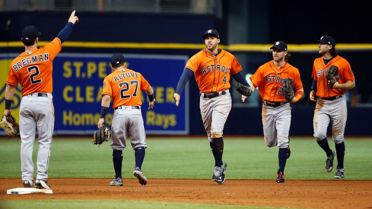 Houston Astros -- Tropicana Field homestand