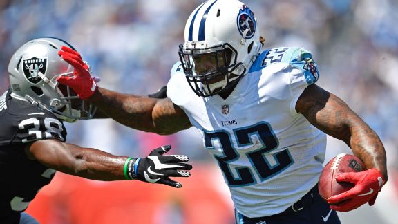 Raiders vs. Titans (Derrick Henry )