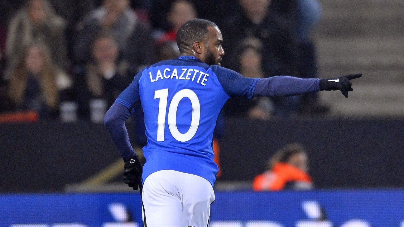 lacazette france jersey