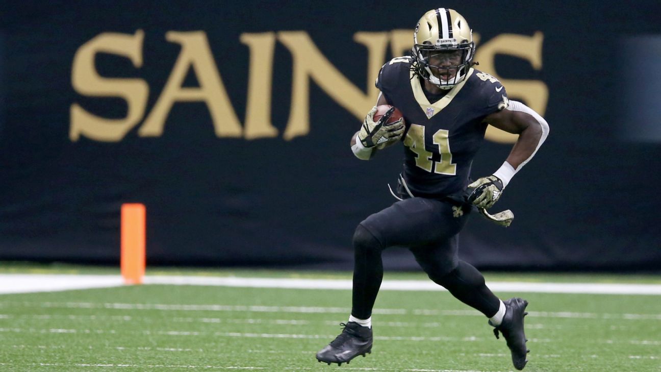 Alvin Kamara Stats, News, Videos, Highlights, Pictures, Bio New