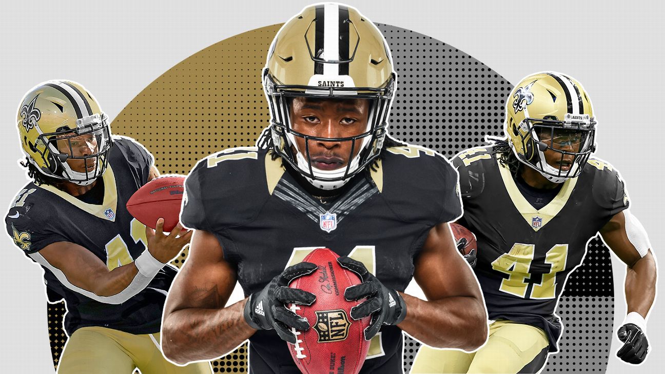 Alvin Kamara Stats, News, Videos, Highlights, Pictures, Bio New