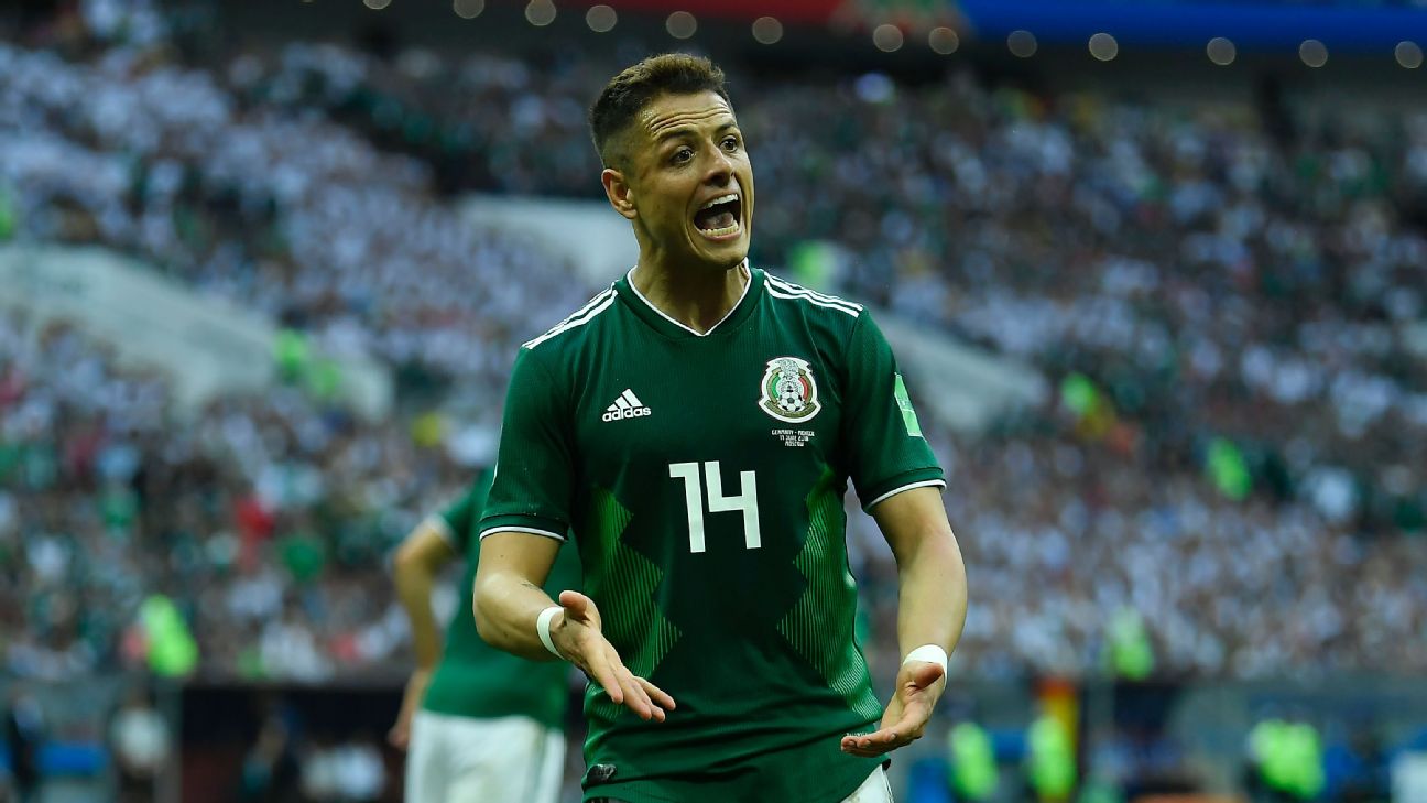 Chicharito Hernández México vs. Alemania