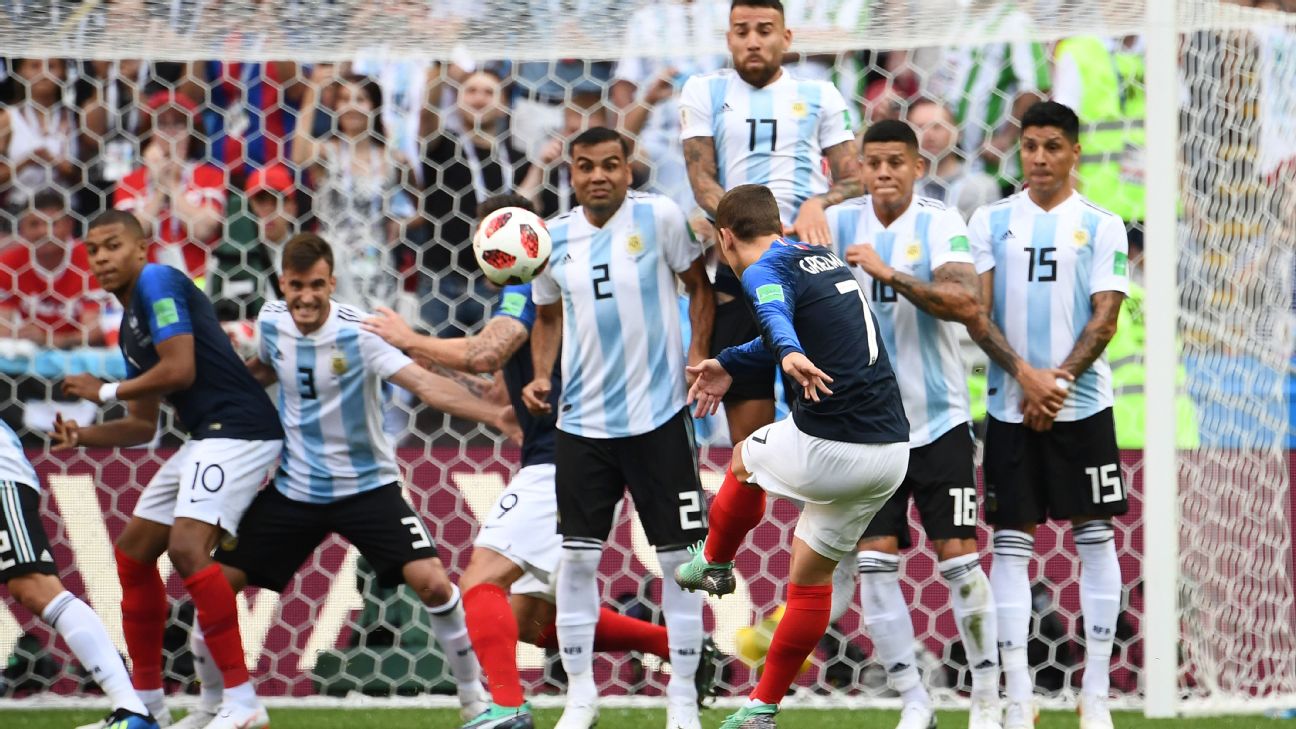 ARGENTINA vs. FRANCIA Argentina vs. Francia Las mejores imágenes del