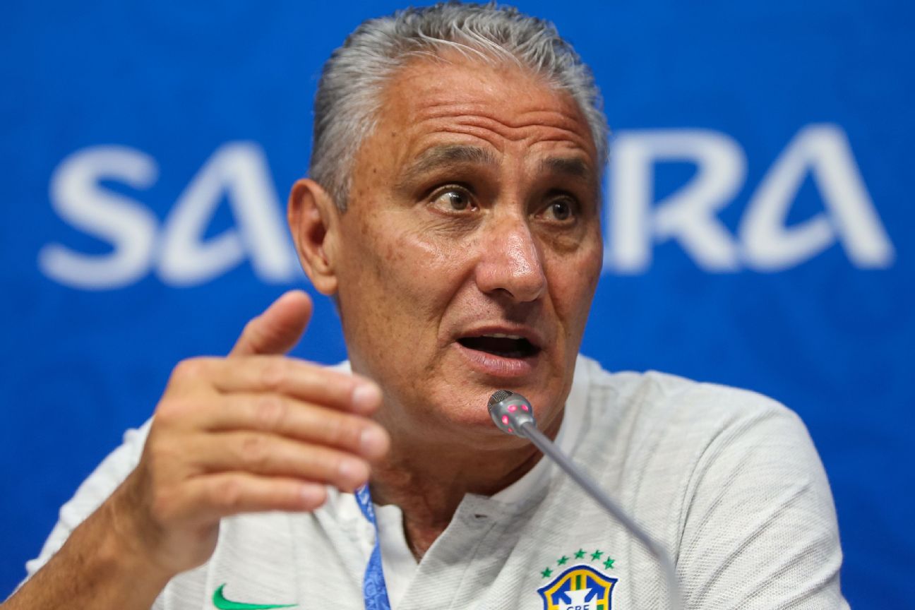 Tite, entrenador de Brasil en Rusia 2018.