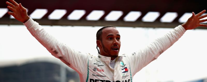 Even Lewis Hamilton looked surprised by his German Grand Prix victory.
