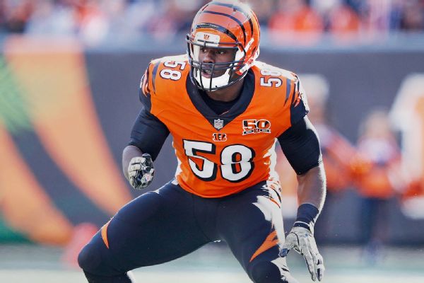 Bengals DE Carl Lawson out for season with torn ACL