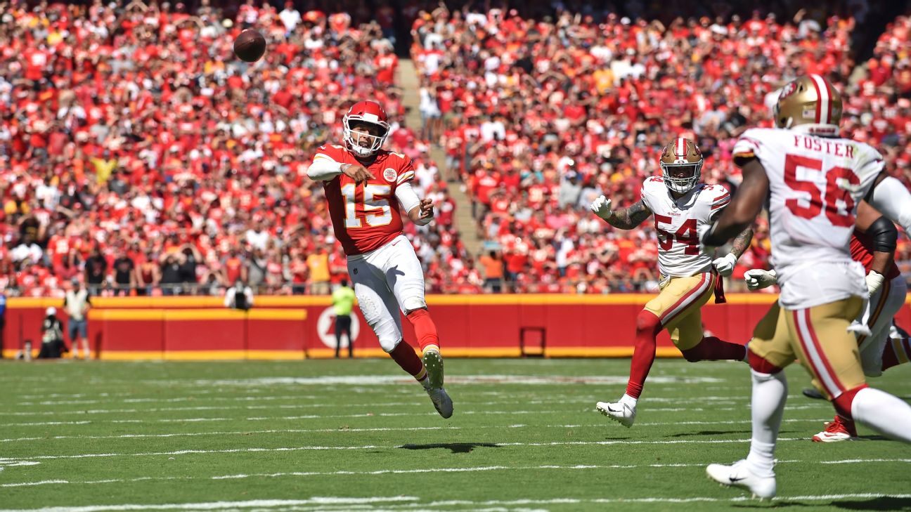 San Francisco 49ers 27-38 Kansas City Chiefs - Galería De Acción De La ...